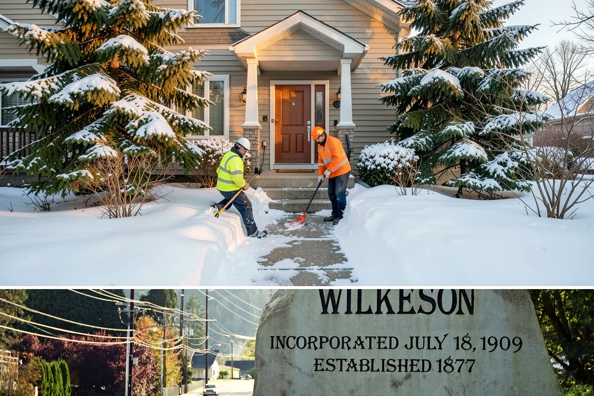 Salt Truck Service in Wilkeson, Pierce County, WA - Salt truck service is active throughout the freeze-thaw season from November through March across lowland commercial sites.