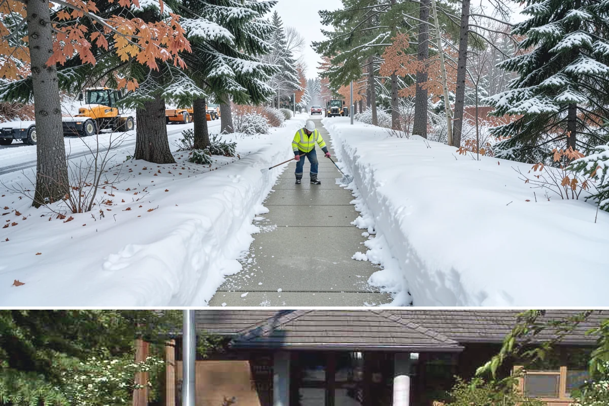 Salt Truck Service in Yarrow Point, King County, WA - Salt truck service is active throughout the freeze-thaw season from November through March across lowland commercial sites.