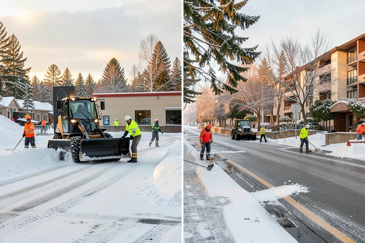 Same-Day Snow Removal in Arlington, Snohomish County, WA - We confirm availability and your same-day window