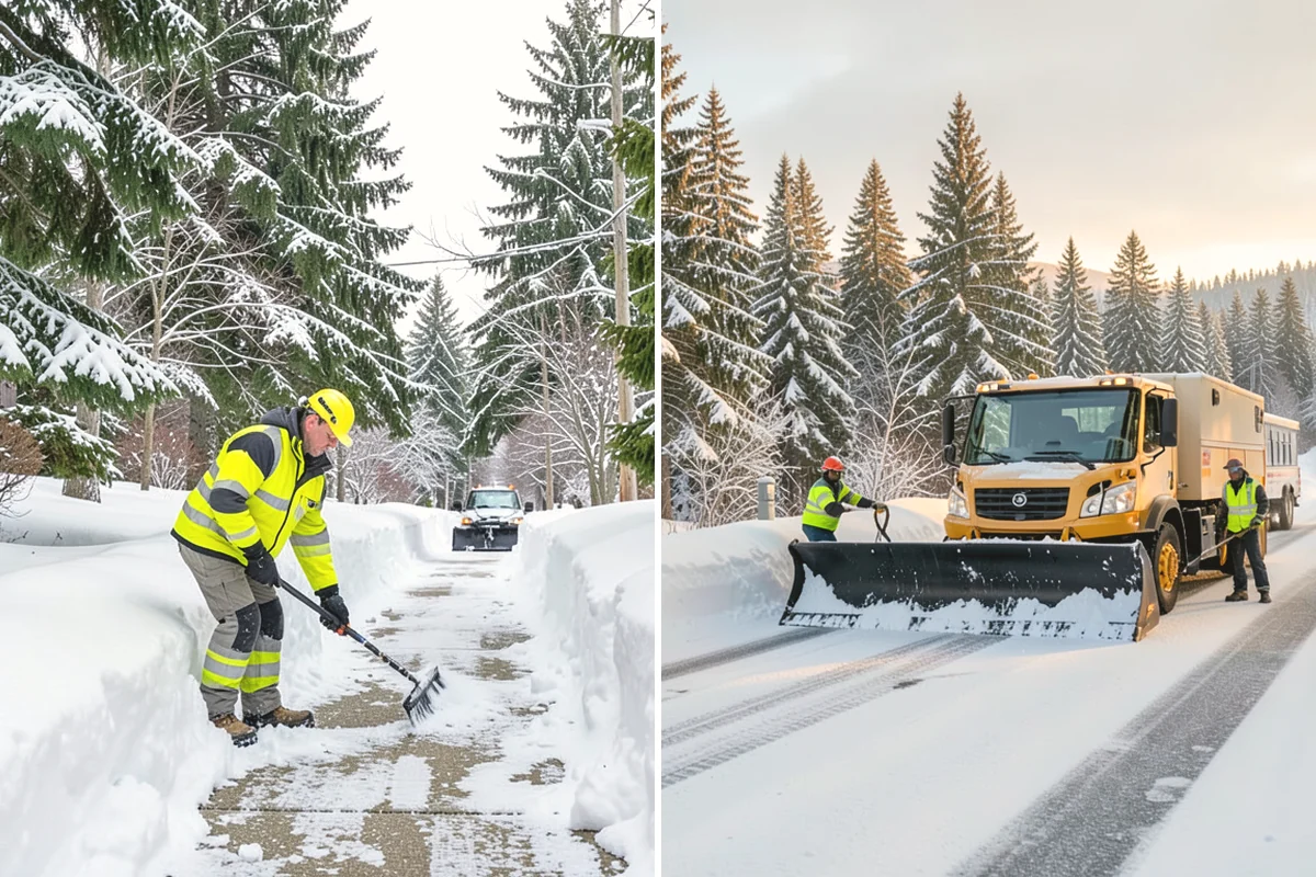 Same-Day Snow Removal in Black Diamond, King County, WA - We confirm availability and your same-day window