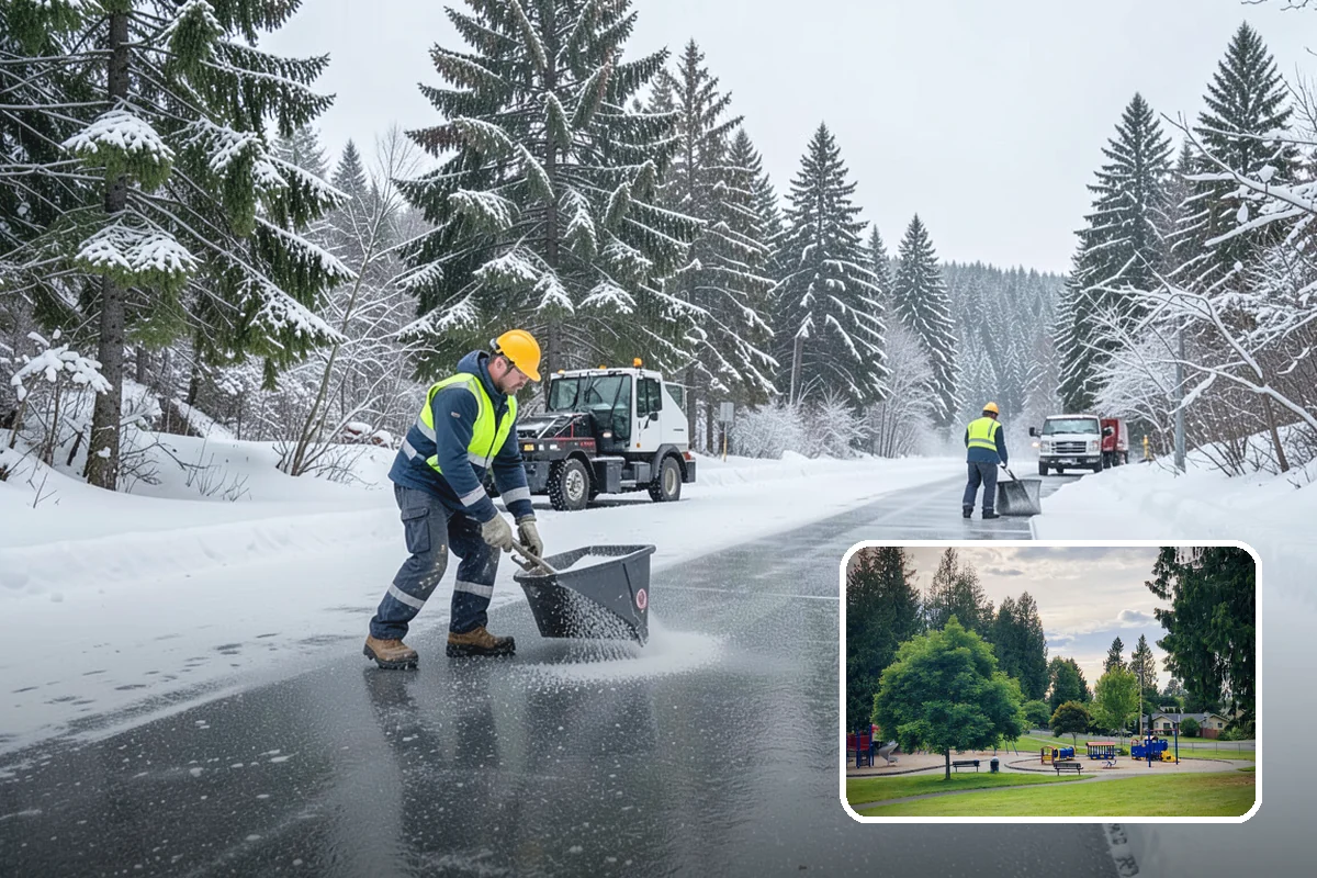 Same-Day Snow Removal in Bonney Lake, Pierce County, WA - Restores access within hours of your call