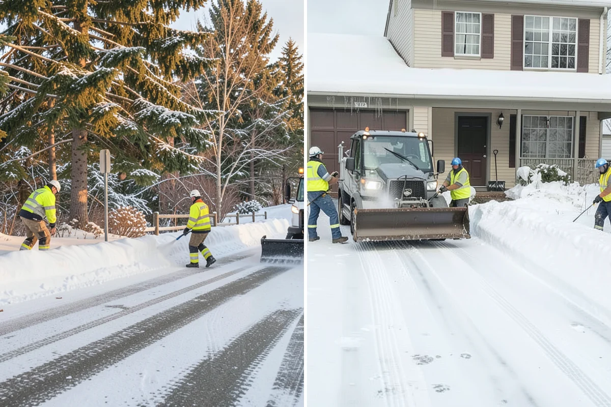 Same-Day Snow Removal in Bonney Lake, Pierce County, WA - We confirm availability and your same-day window