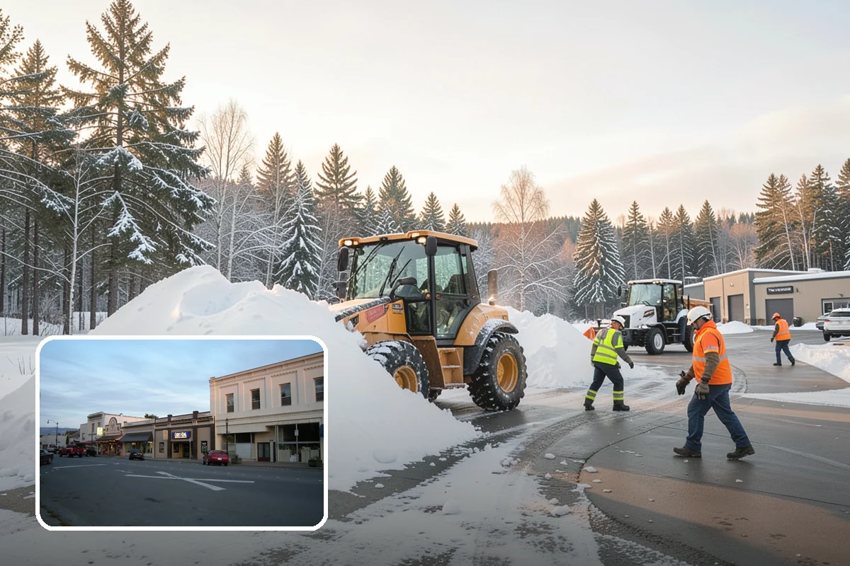 Same-Day Snow Removal in Burlington, Skagit County, WA - Restores access within hours of your call