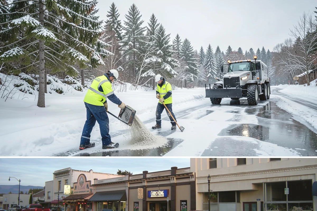 Same-Day Snow Removal in Burlington, Skagit County, WA - No advance booking is needed, but calling early on a snowy morning secures the soonest same-day slot.