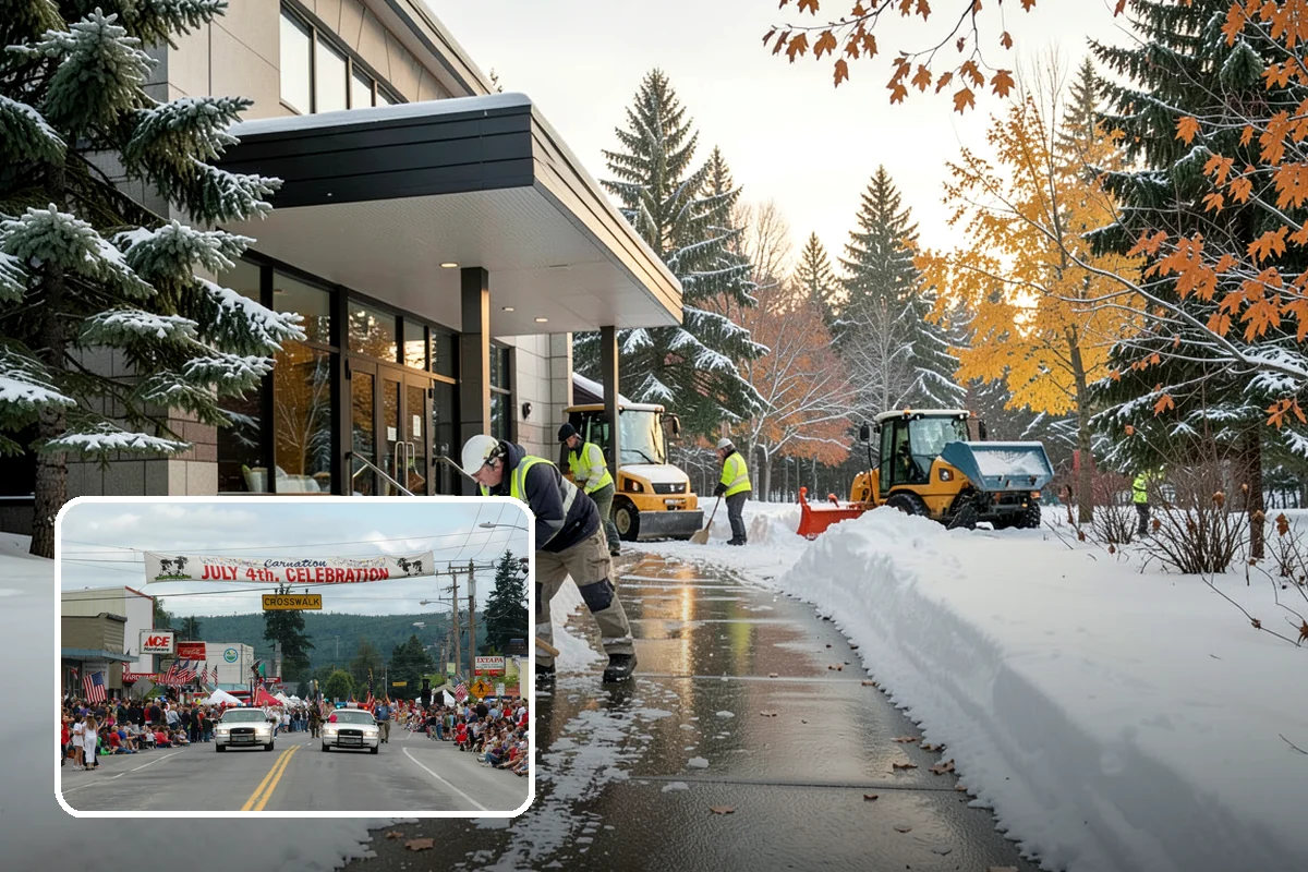 Same-Day Snow Removal in Carnation, King County, WA - Restores access within hours of your call