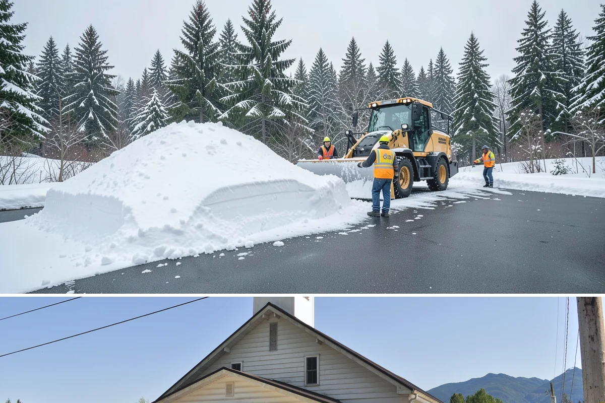 Same-Day Snow Removal in Concrete, Skagit County, WA - No advance booking is needed, but calling early on a snowy morning secures the soonest same-day slot.