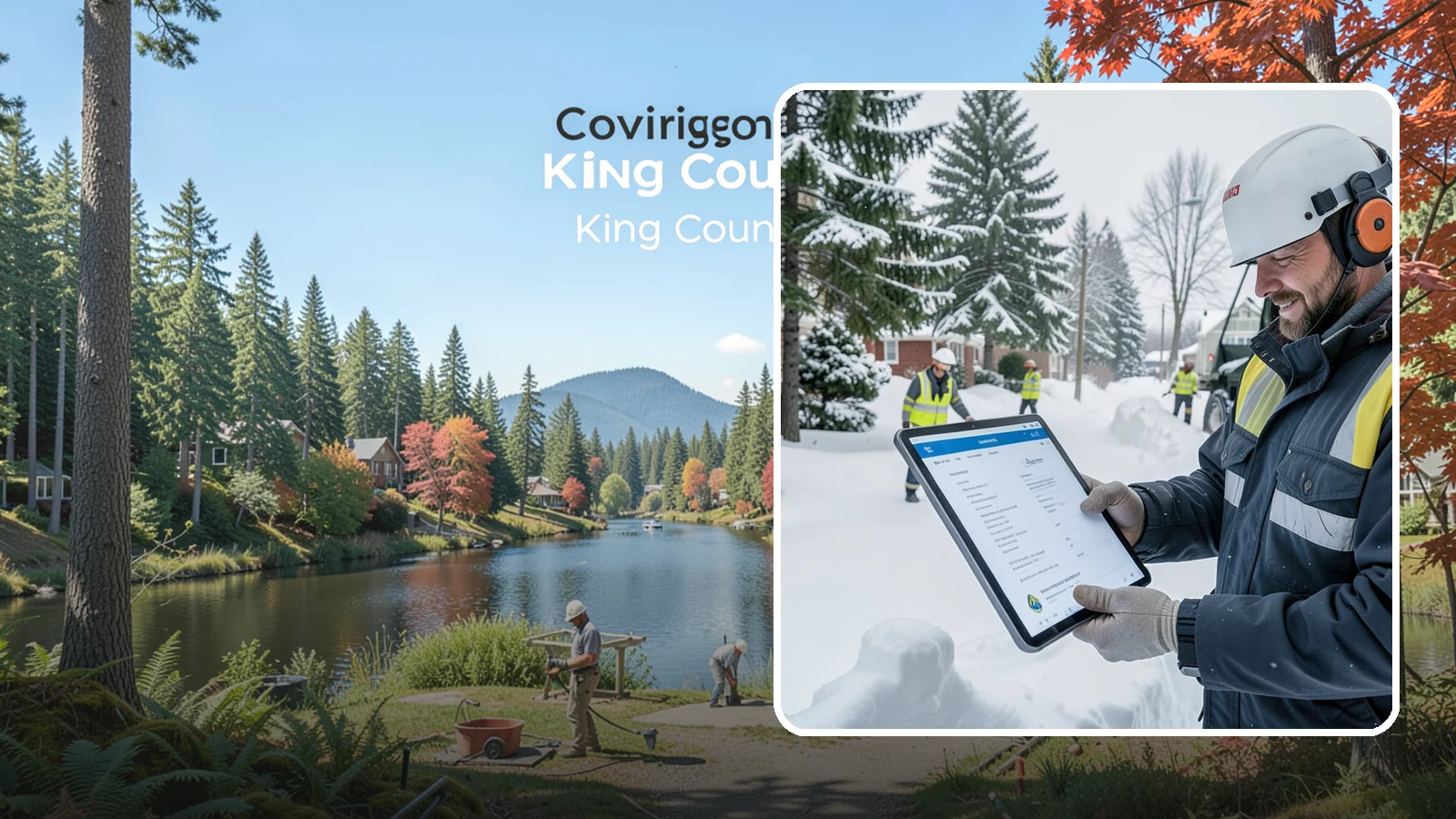 Same-Day Snow Removal in Covington, King County, WA - We provide same-day residential clearing so a morning snowfall does not derail your entire day.