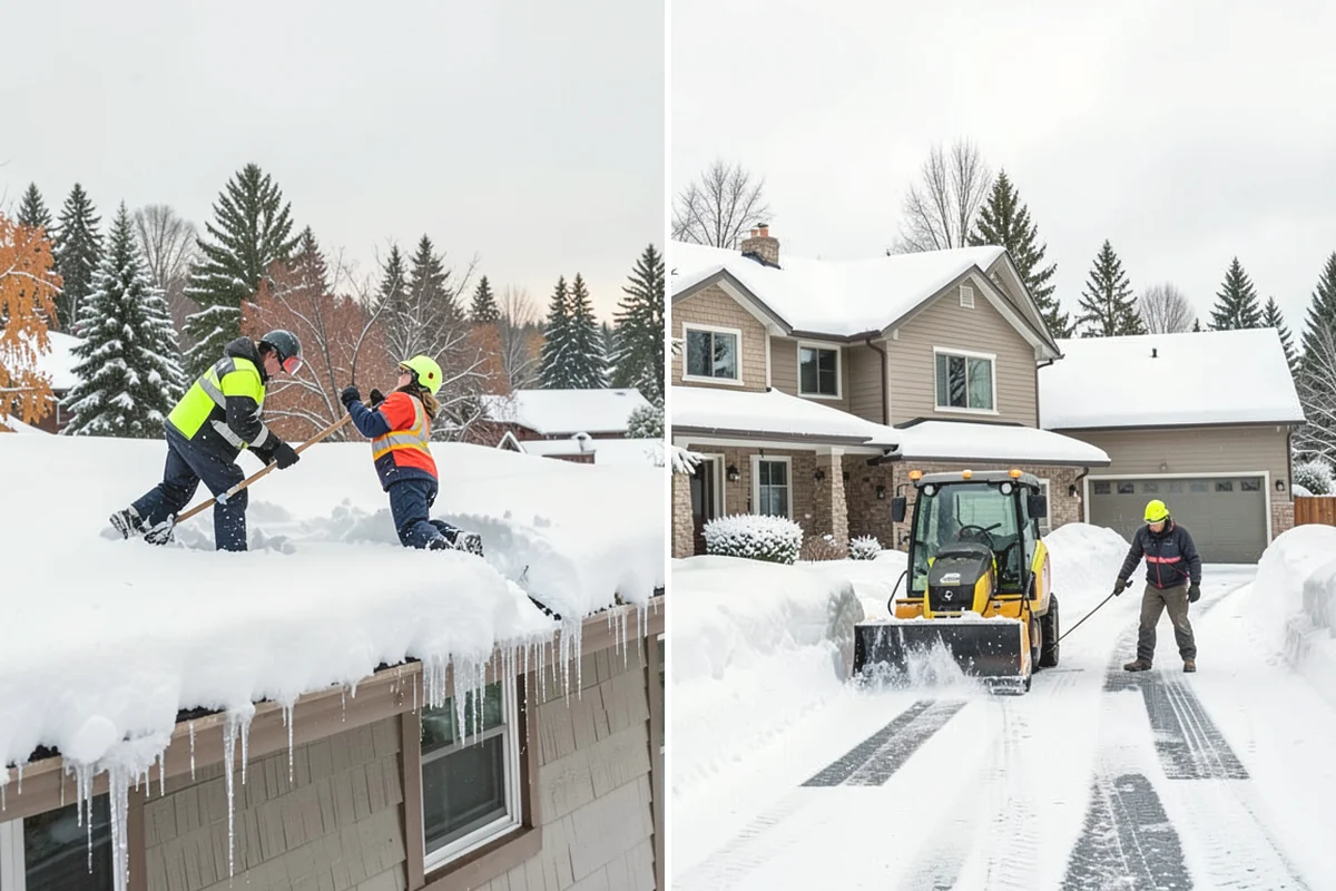 Same-Day Snow Removal in Covington, King County, WA - We confirm availability and your same-day window