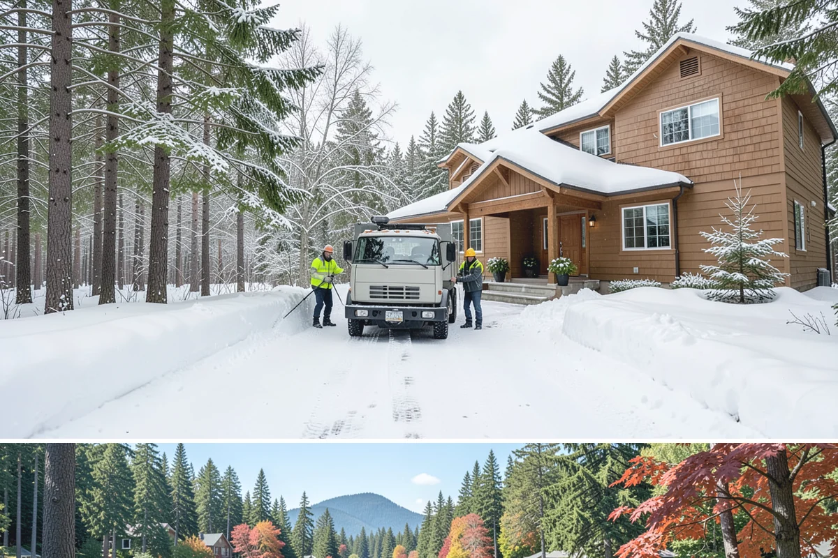 Same-Day Snow Removal in Covington, King County, WA - No advance booking is needed, but calling early on a snowy morning secures the soonest same-day slot.