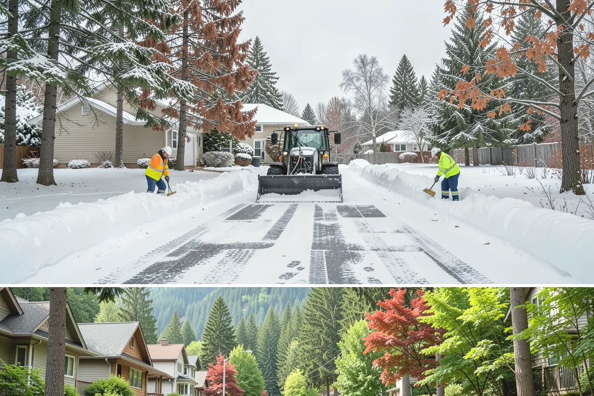 Same-Day Snow Removal in Darrington, Snohomish County, WA - No advance booking is needed, but calling early on a snowy morning secures the soonest same-day slot.