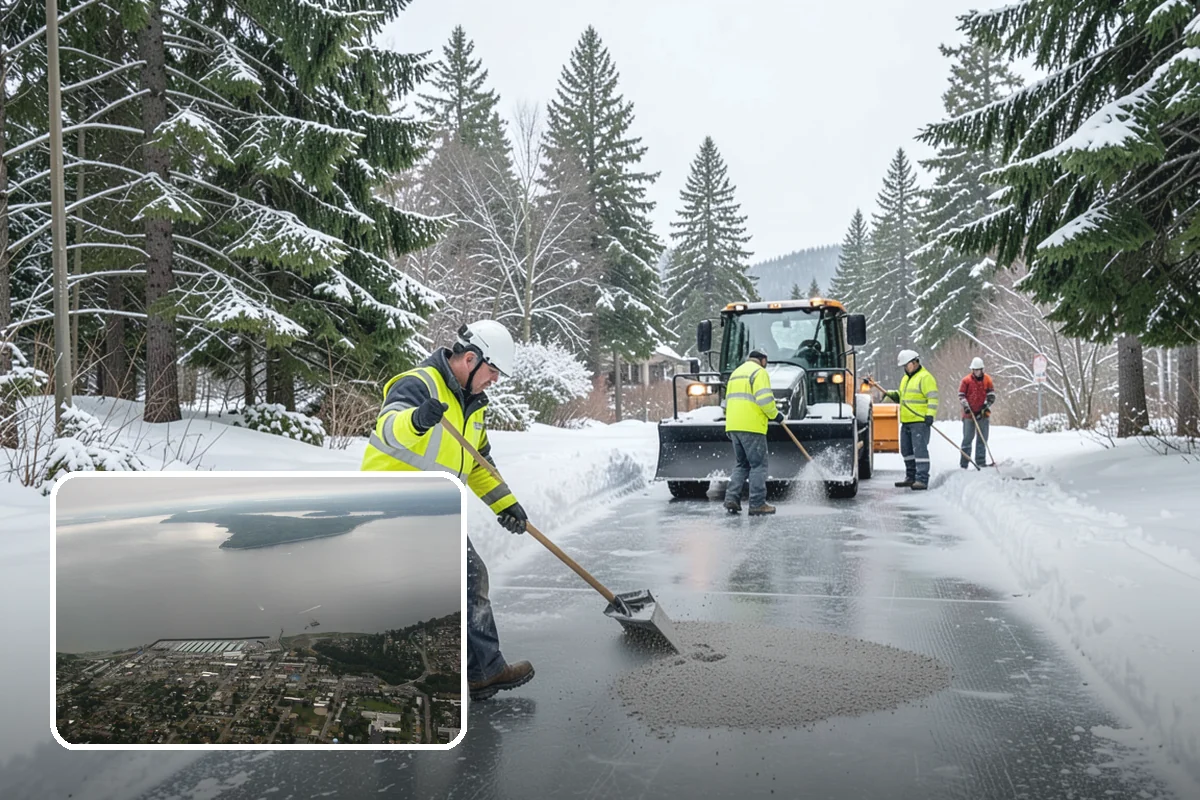 Same-Day Snow Removal in Des Moines, King County, WA - Restores access within hours of your call