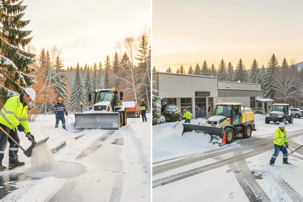 Same-Day Snow Removal in Eatonville, Pierce County, WA - We confirm availability and your same-day window