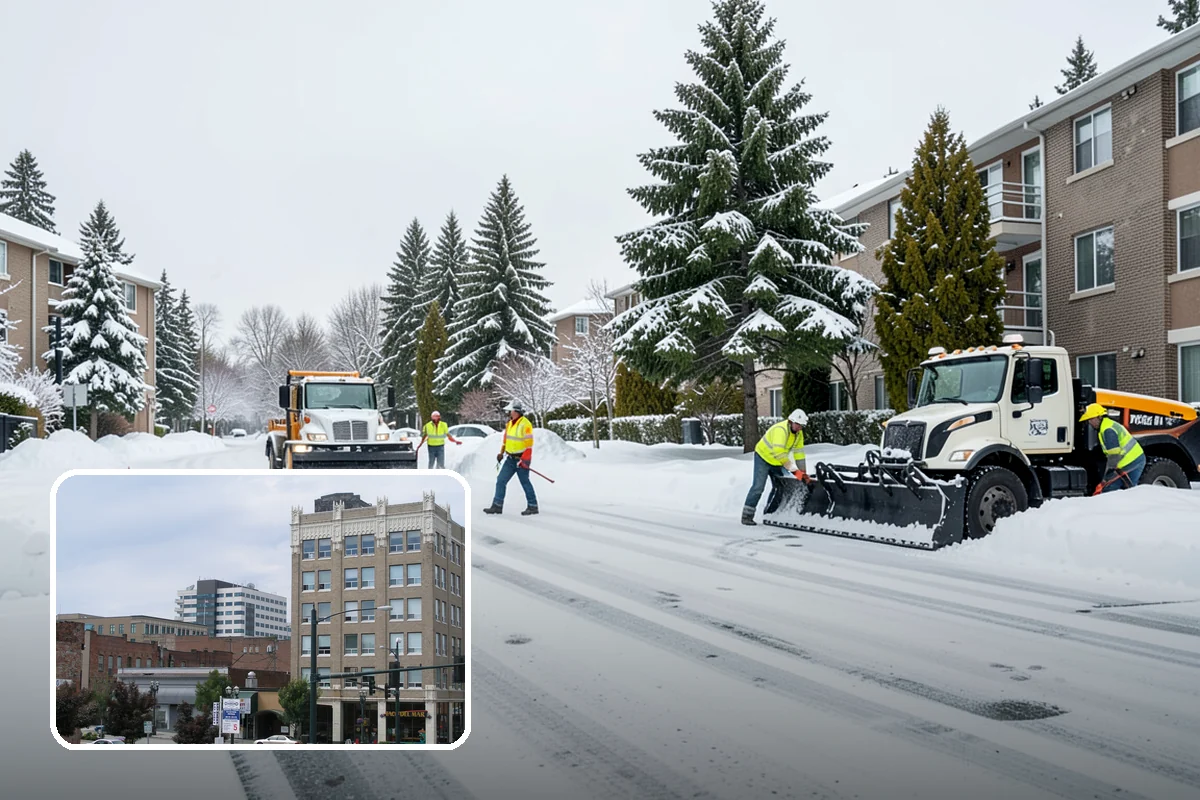 Same-Day Snow Removal in Everett, Snohomish County, WA - Restores access within hours of your call