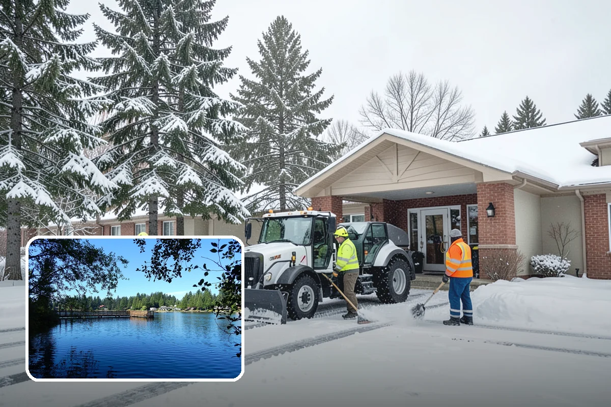 Same-Day Snow Removal in Federal Way, King County, WA - Restores access within hours of your call
