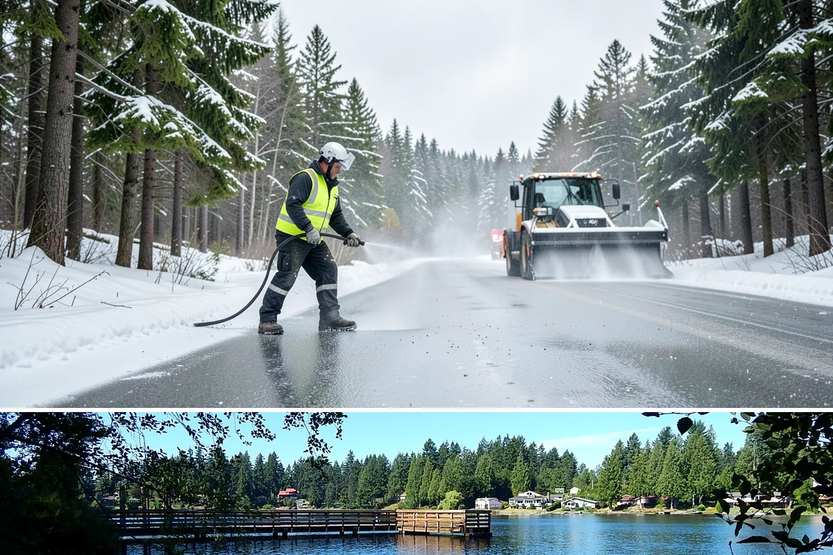 Same-Day Snow Removal in Federal Way, King County, WA - No advance booking is needed, but calling early on a snowy morning secures the soonest same-day slot.