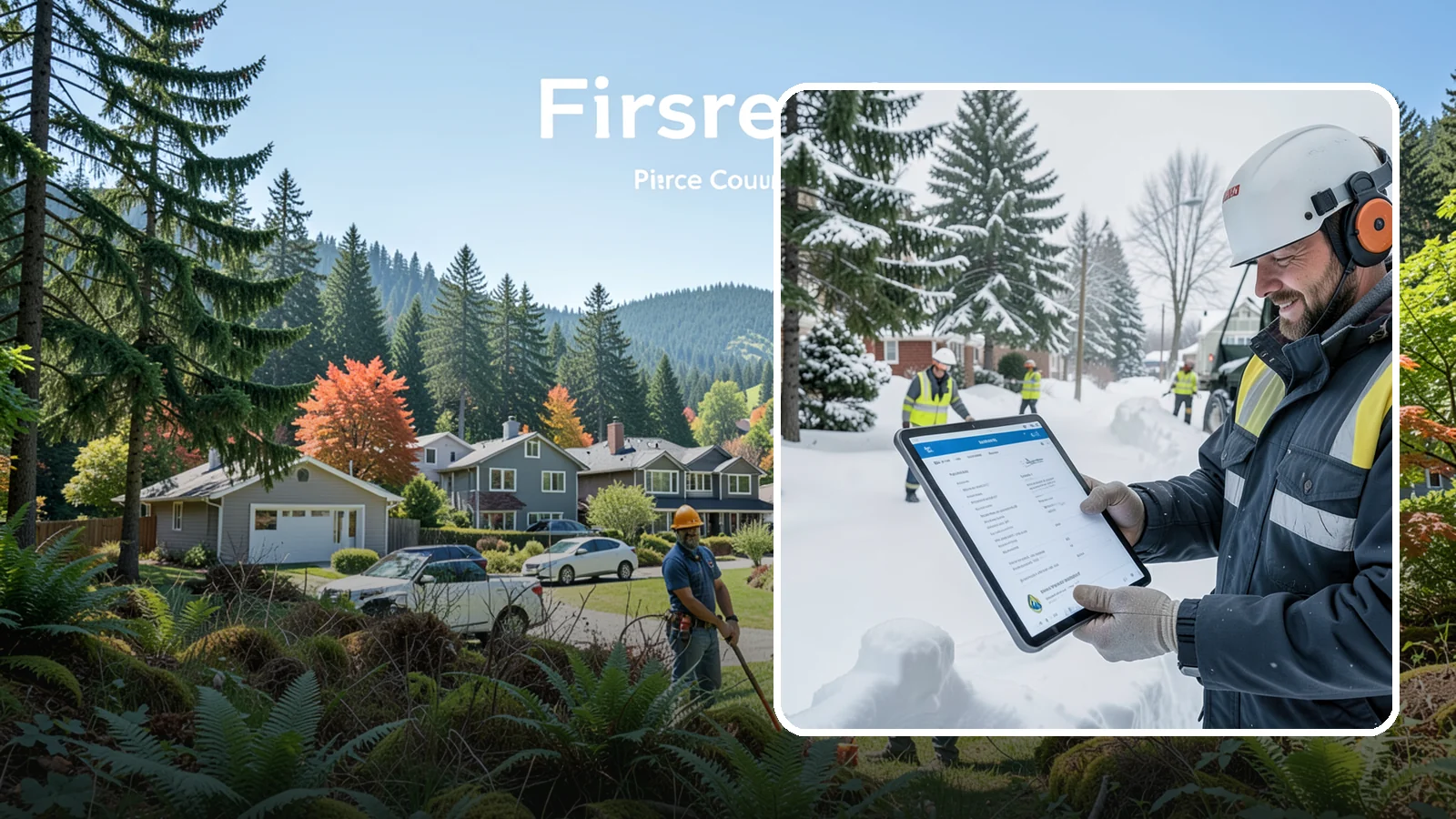 Same-Day Snow Removal in Fircrest, Pierce County, WA - We provide same-day residential clearing so a morning snowfall does not derail your entire day.