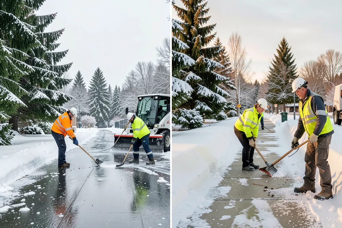 Same-Day Snow Removal in Fircrest, Pierce County, WA - We confirm availability and your same-day window