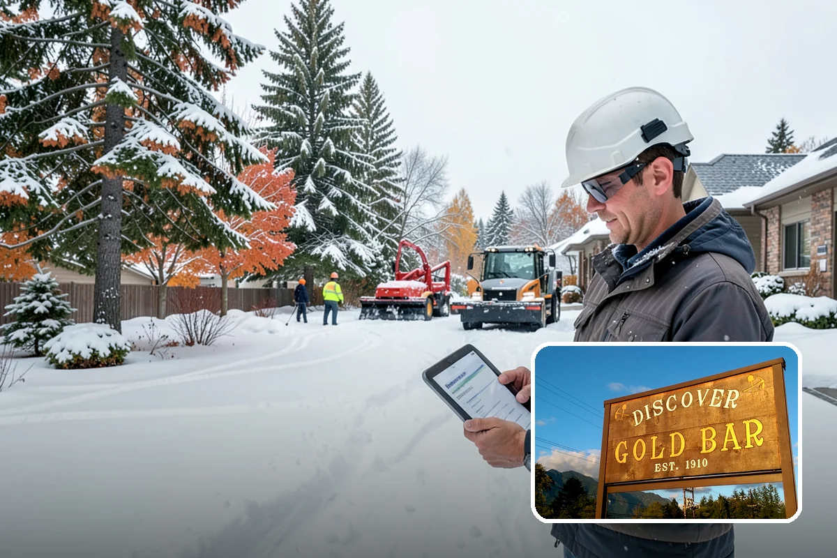 Same-Day Snow Removal in Gold Bar, Snohomish County, WA - Restores access within hours of your call