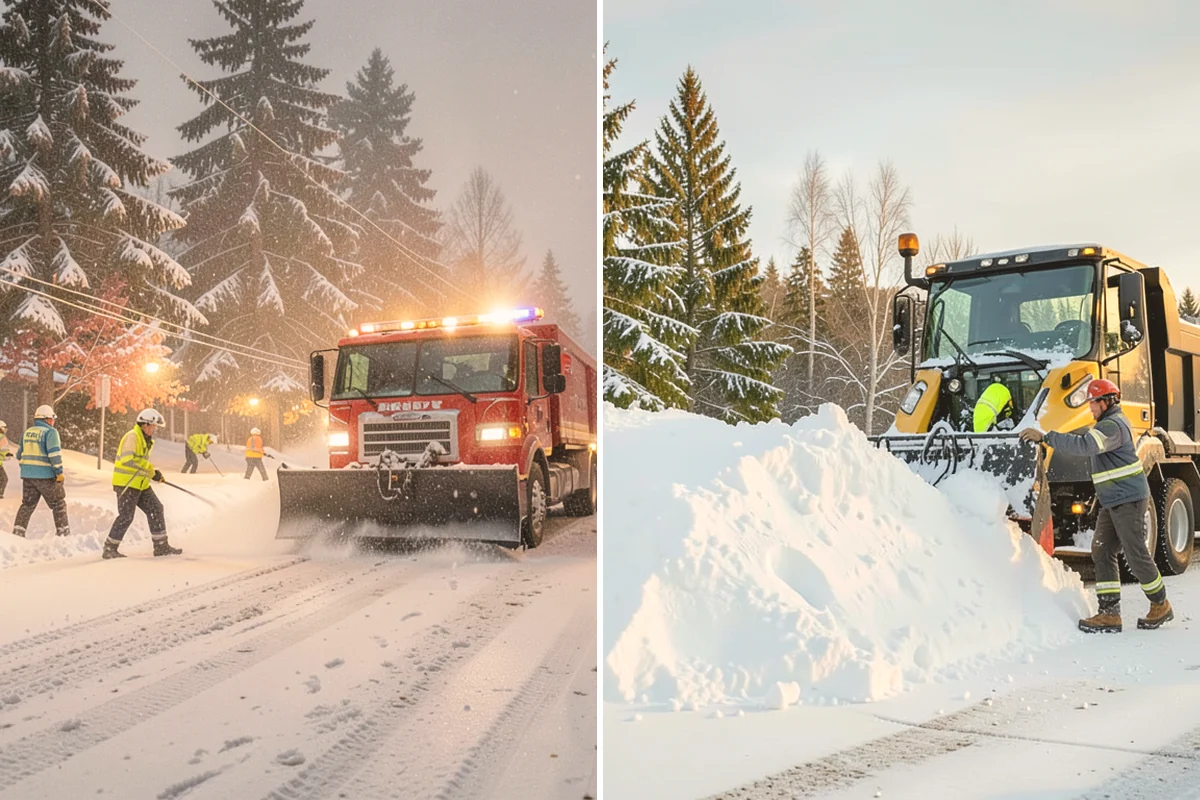 Same-Day Snow Removal in Kent, King County, WA - We confirm availability and your same-day window