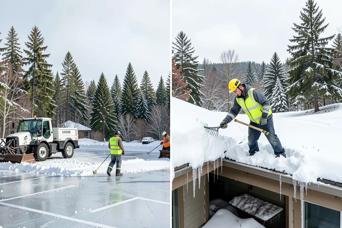 Same-Day Snow Removal in Lake Forest Park, King County, WA - We confirm availability and your same-day window