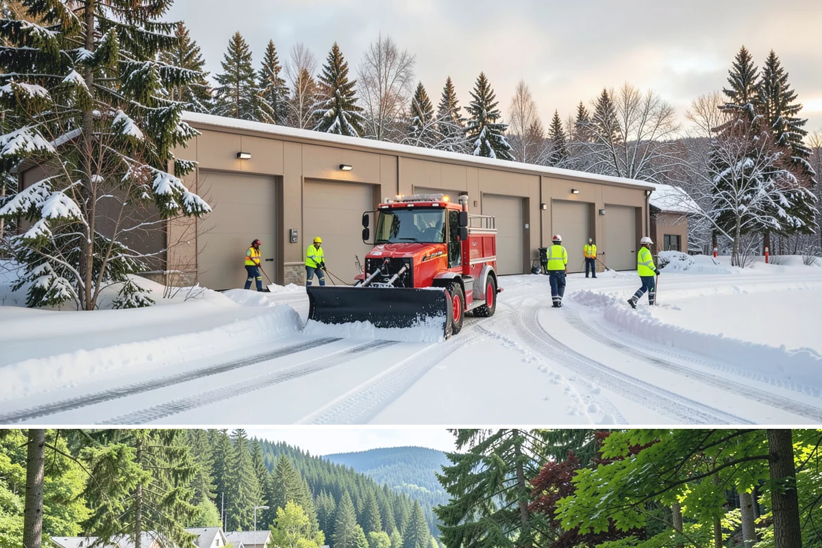 Same-Day Snow Removal in Lake Forest Park, King County, WA - No advance booking is needed, but calling early on a snowy morning secures the soonest same-day slot.