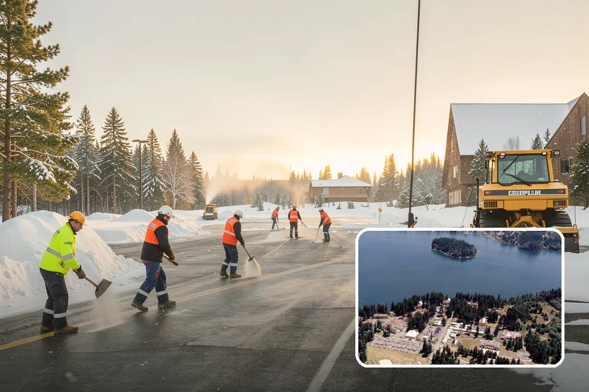 Same-Day Snow Removal in Lakewood, Pierce County, WA - Restores access within hours of your call