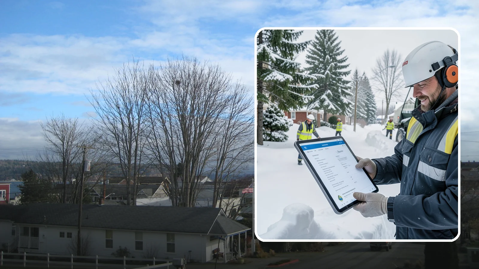 Same-Day Snow Removal in Langley, Island County, WA - We provide same-day residential clearing so a morning snowfall does not derail your entire day.