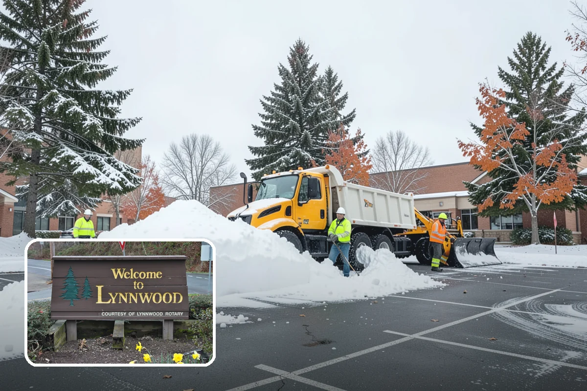 Same-Day Snow Removal in Lynnwood, Snohomish County, WA - Restores access within hours of your call