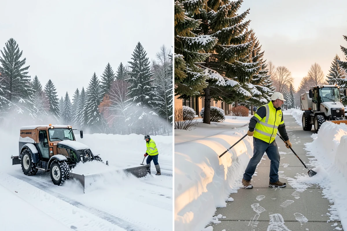 Same-Day Snow Removal in Maple Valley, King County, WA - We confirm availability and your same-day window