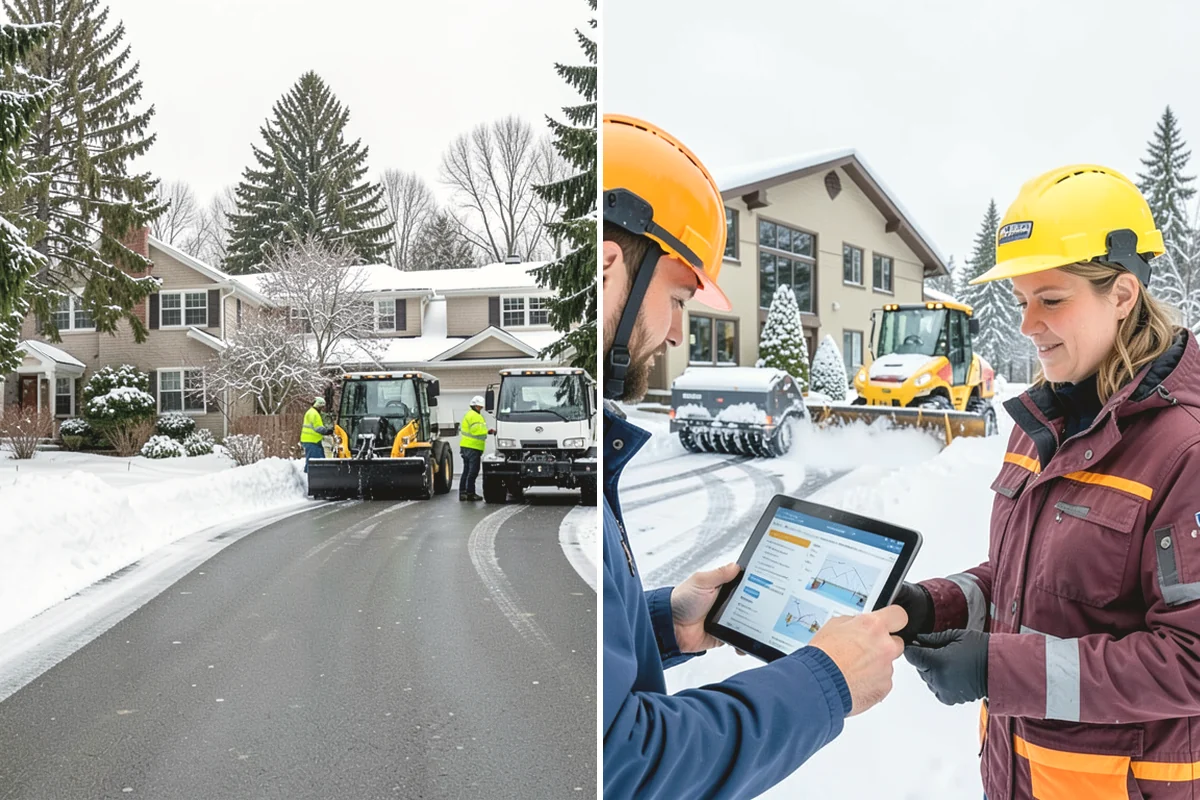 Same-Day Snow Removal in Mill Creek, Snohomish County, WA - We confirm availability and your same-day window