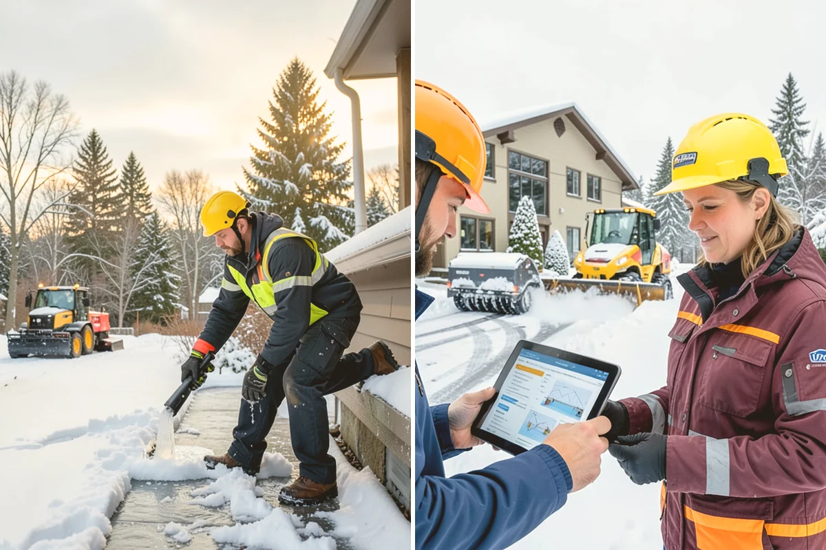 Same-Day Snow Removal in Milton, King County, WA - We confirm availability and your same-day window