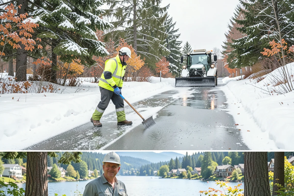Same-Day Snow Removal in Milton, King County, WA - No advance booking is needed, but calling early on a snowy morning secures the soonest same-day slot.