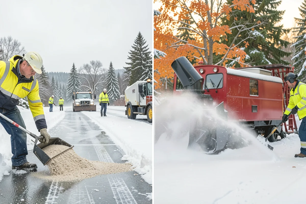 Same-Day Snow Removal in Monroe, Snohomish County, WA - We confirm availability and your same-day window
