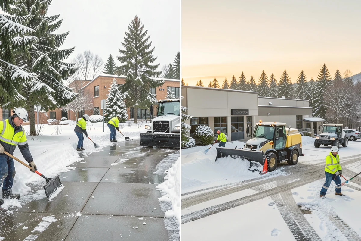 Same-Day Snow Removal in Mount Vernon, Skagit County, WA - We confirm availability and your same-day window