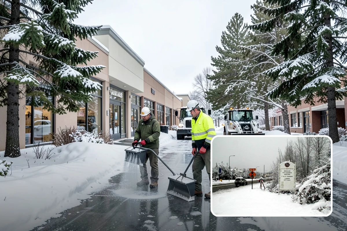 Same-Day Snow Removal in Newcastle, King County, WA - Restores access within hours of your call