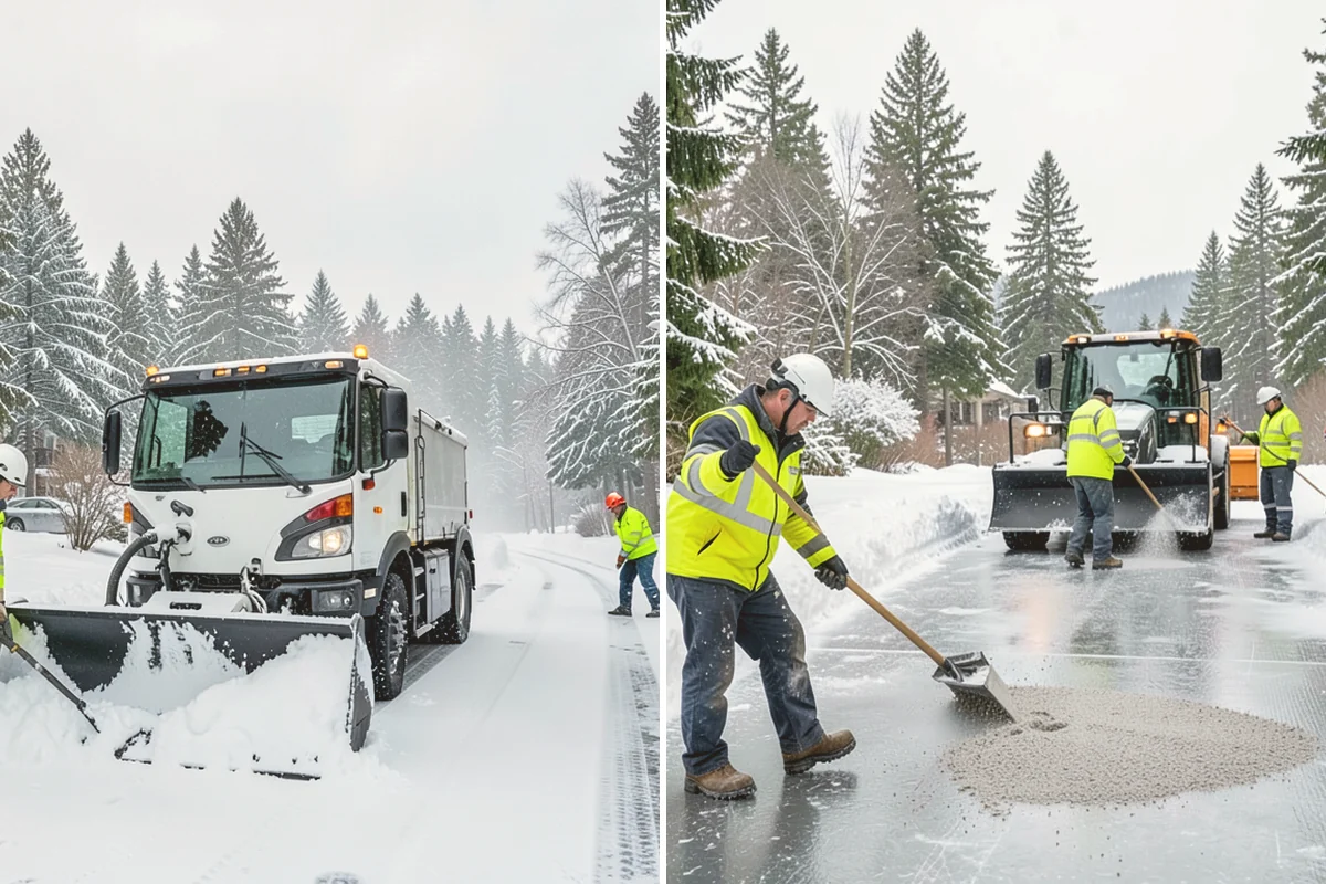 Same-Day Snow Removal in Newcastle, King County, WA - We confirm availability and your same-day window