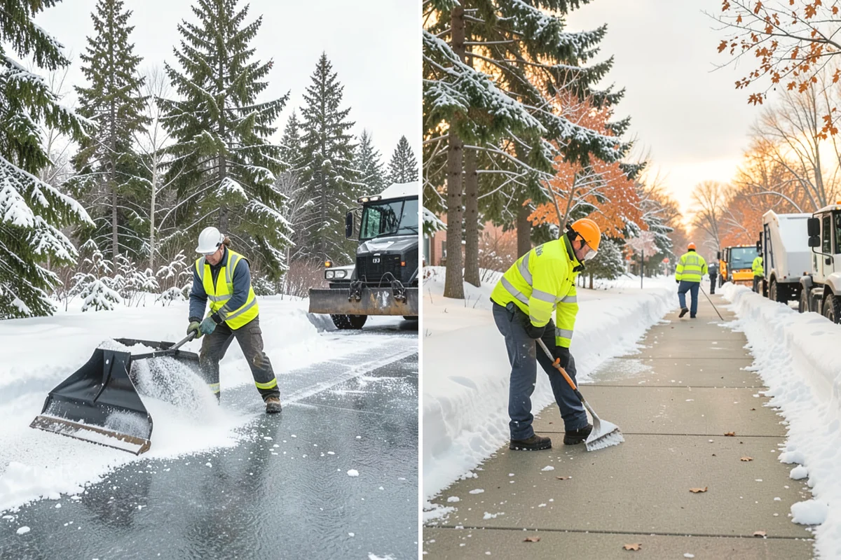 Same-Day Snow Removal in North Bend, King County, WA - We confirm availability and your same-day window