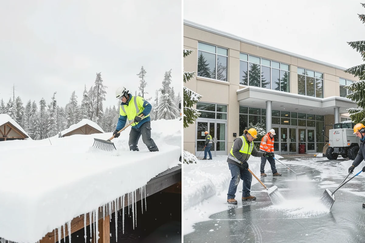 Same-Day Snow Removal in Oak Harbor, Island County, WA - We confirm availability and your same-day window