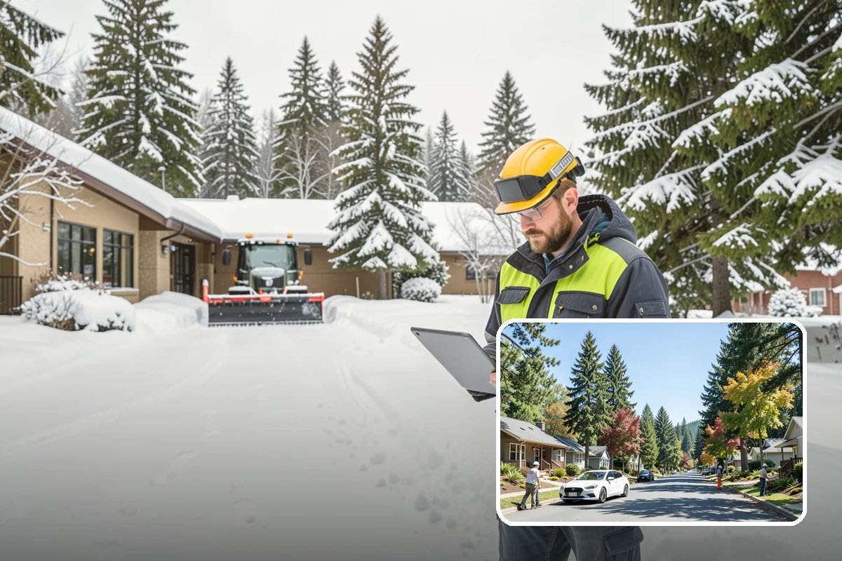 Same-Day Snow Removal in Orting, Pierce County, WA - Restores access within hours of your call