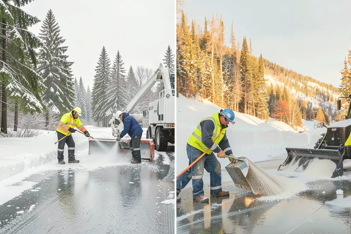 Same-Day Snow Removal in Orting, Pierce County, WA - We confirm availability and your same-day window