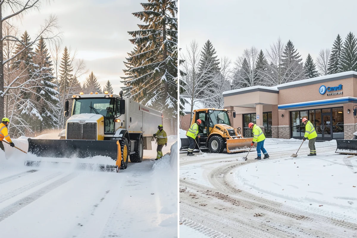 Same-Day Snow Removal in Renton, King County, WA - We confirm availability and your same-day window