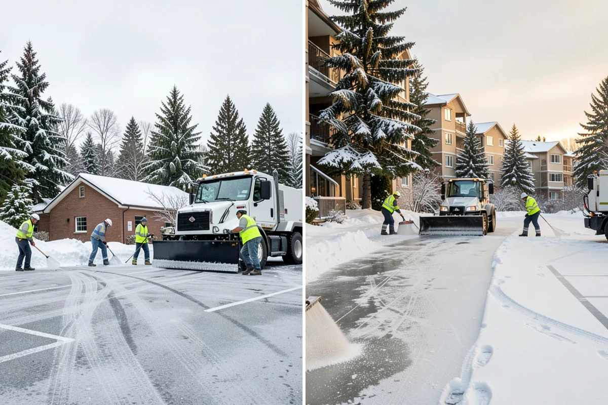 Same-Day Snow Removal in SeaTac, King County, WA - We confirm availability and your same-day window