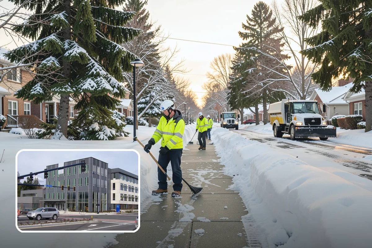 Same-Day Snow Removal in Shoreline, King County, WA - Restores access within hours of your call