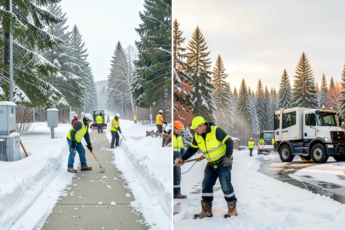 Same-Day Snow Removal in Shoreline, King County, WA - We confirm availability and your same-day window