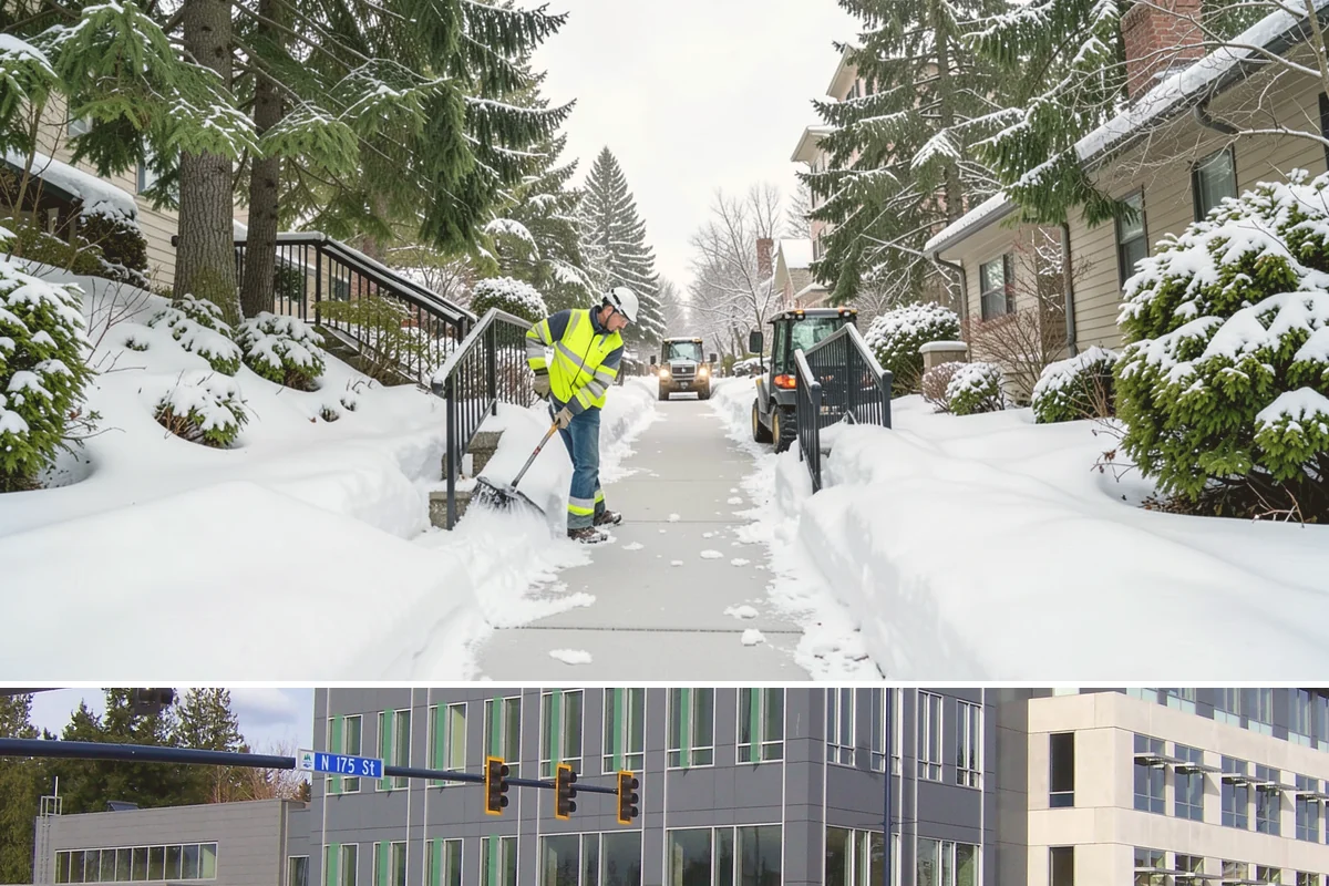 Same-Day Snow Removal in Shoreline, King County, WA - No advance booking is needed, but calling early on a snowy morning secures the soonest same-day slot.