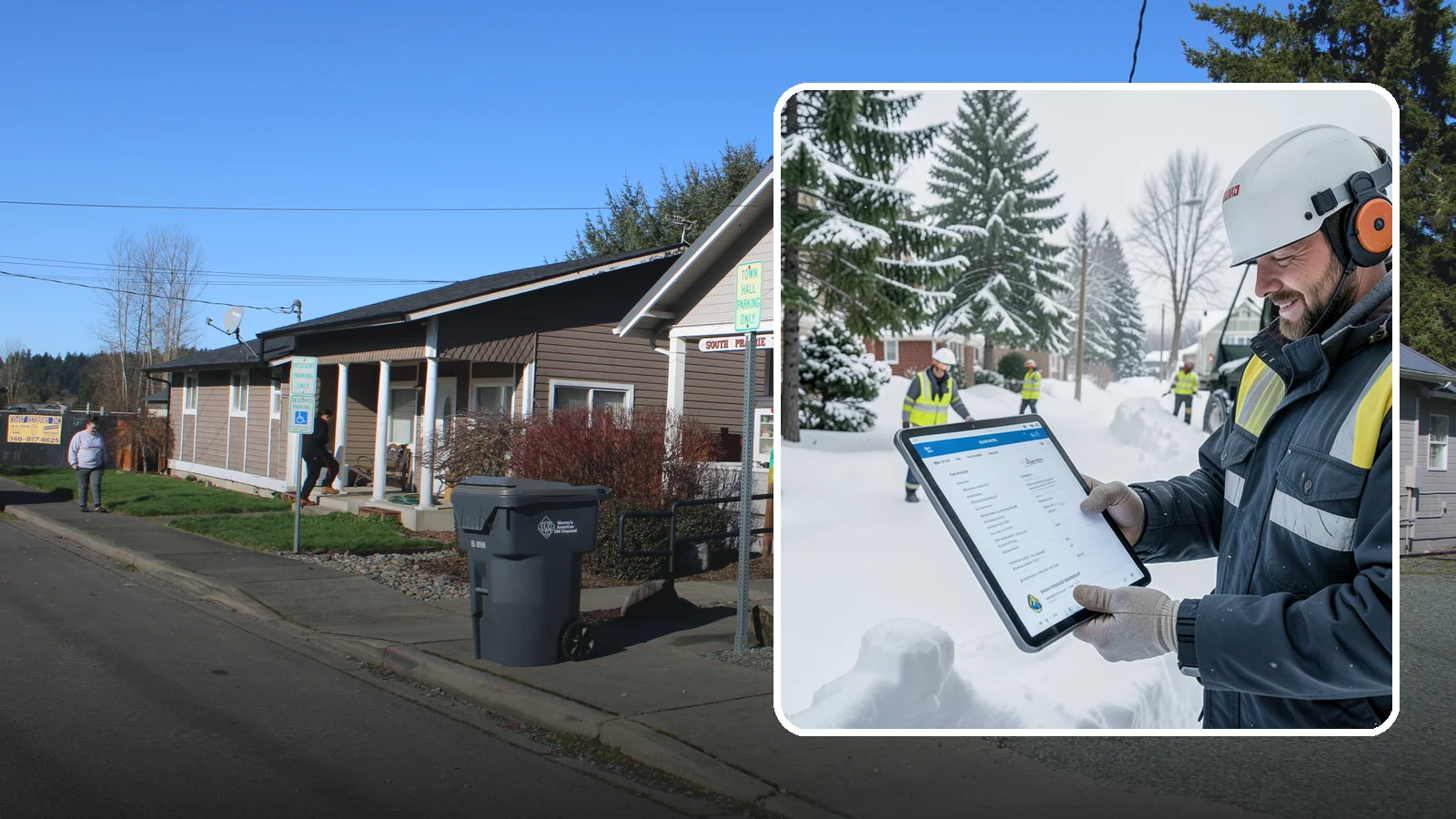 Same-Day Snow Removal in South Prairie, Pierce County, WA - We provide same-day residential clearing so a morning snowfall does not derail your entire day.