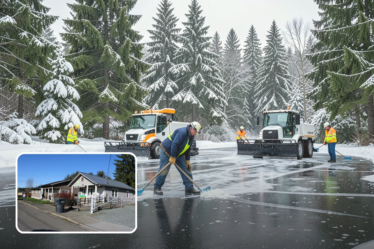Same-Day Snow Removal in South Prairie, Pierce County, WA - Restores access within hours of your call