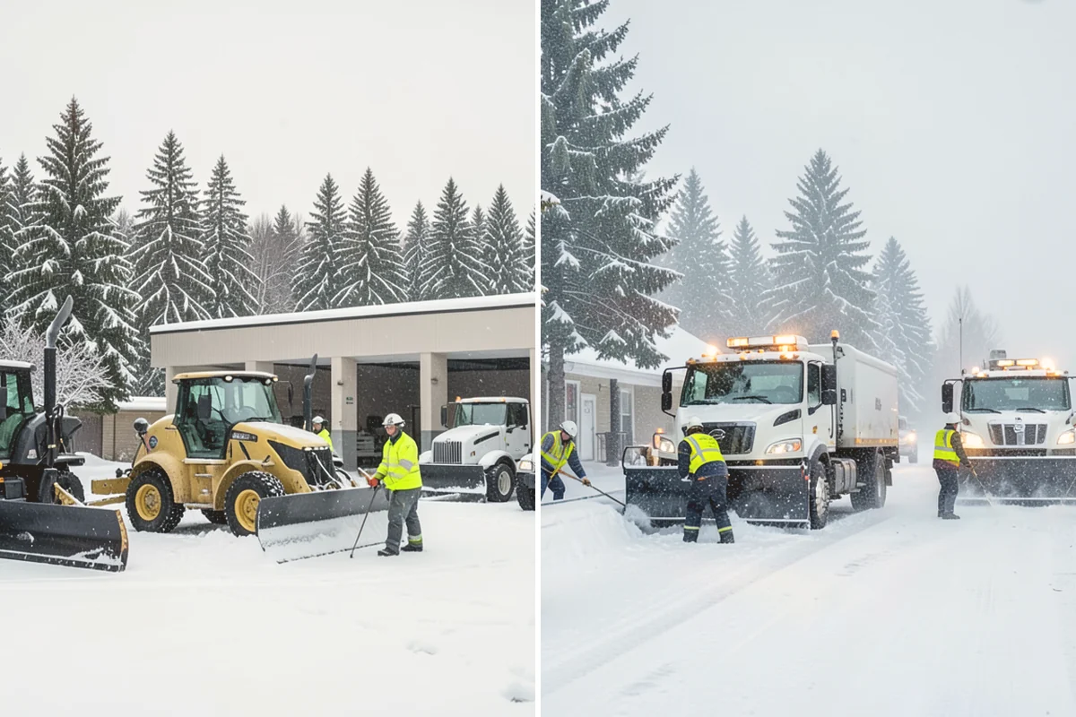 Same-Day Snow Removal in Stanwood, Snohomish County, WA - We confirm availability and your same-day window