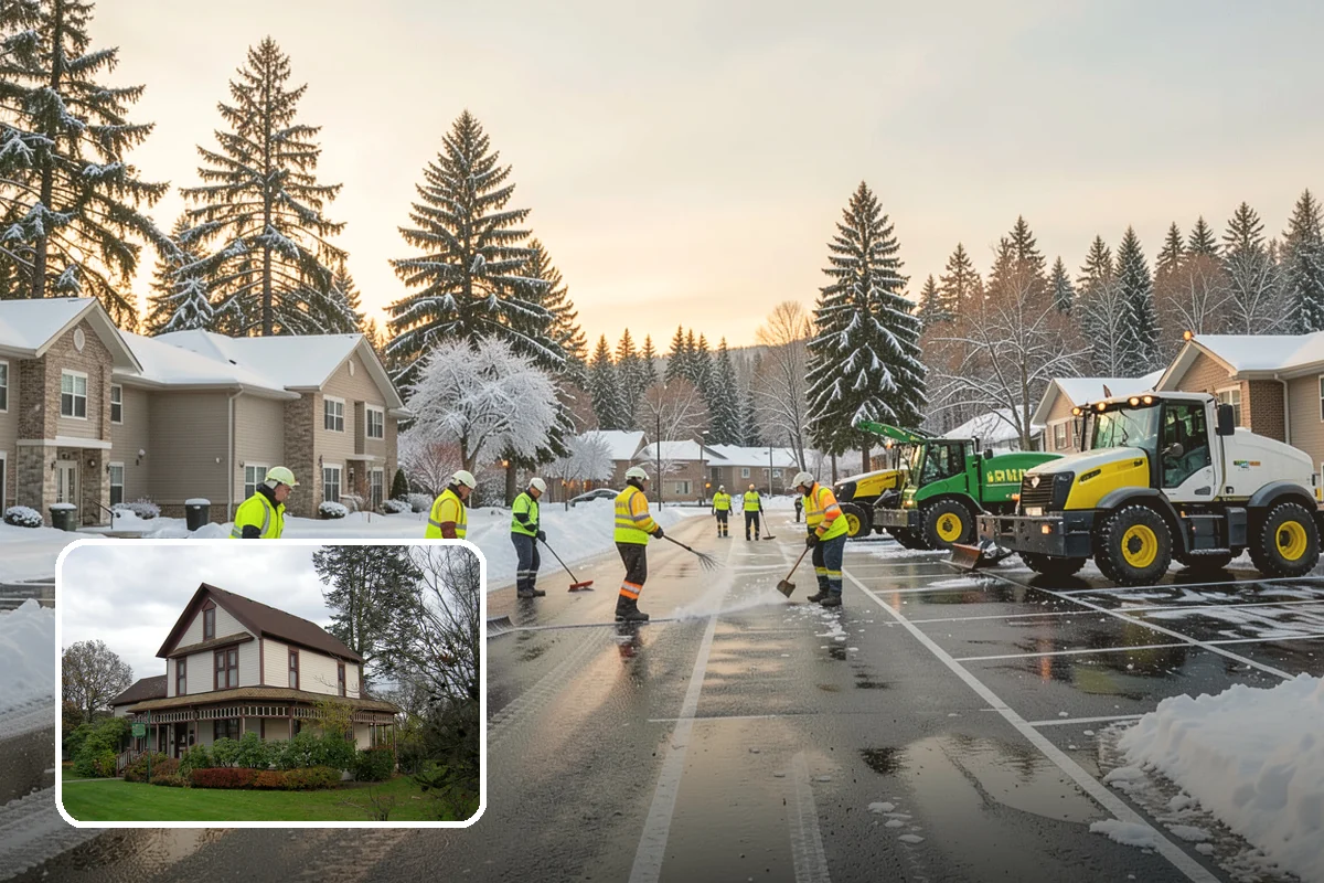 Same-Day Snow Removal in Sumner, Pierce County, WA - Restores access within hours of your call