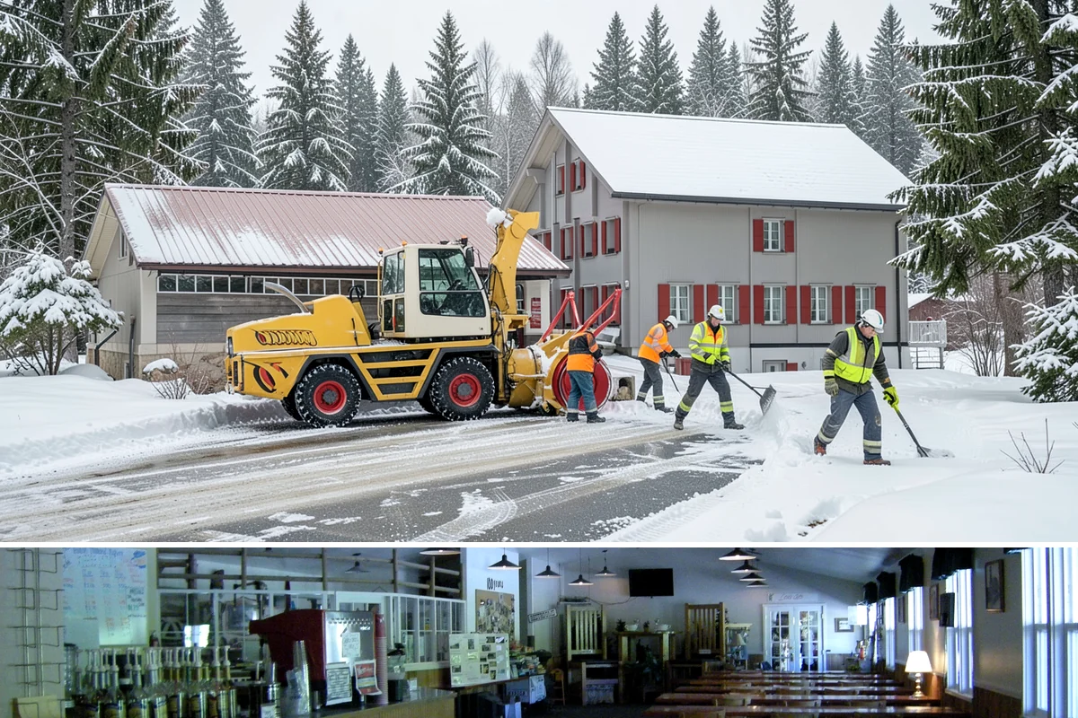 Sand Application in Black Diamond, King County, WA - Sand application peaks during December and January Arctic outflow events when Puget Sound temperatures drop into the teens and...